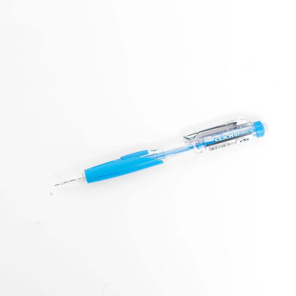 Pentel, Twist-Erase, Click, Mechanical Pencil, 0.7mm, Sky Blue